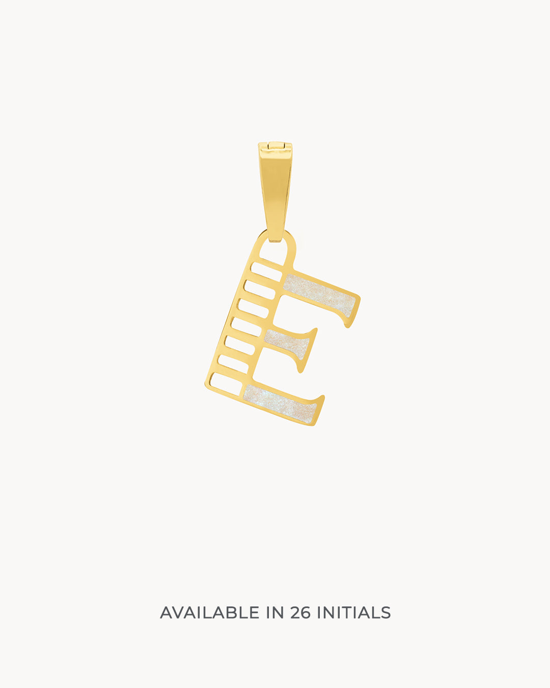 E Pendentif Initiales
