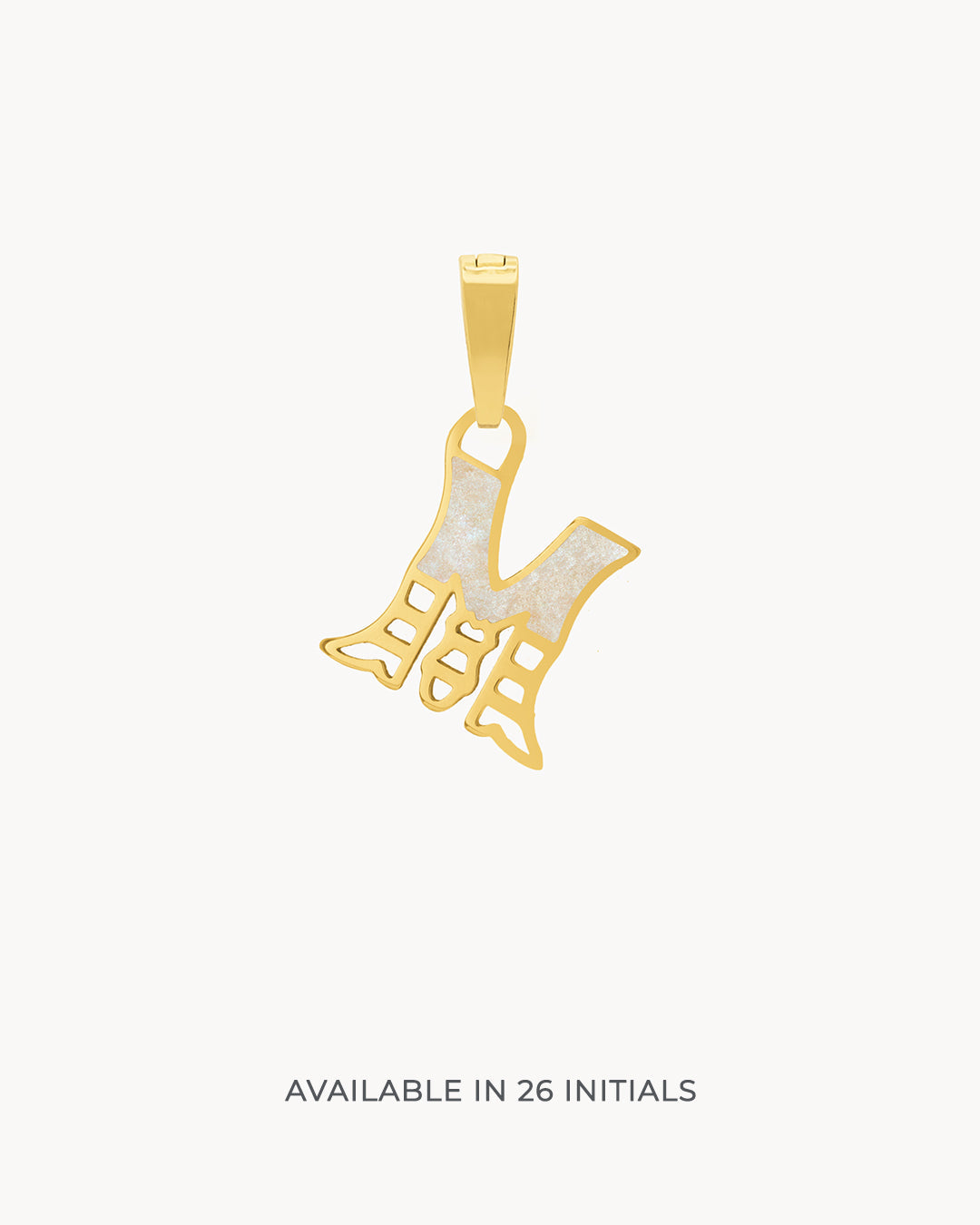 M Pendentif Initiales