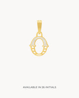 O Pendentif Initiales