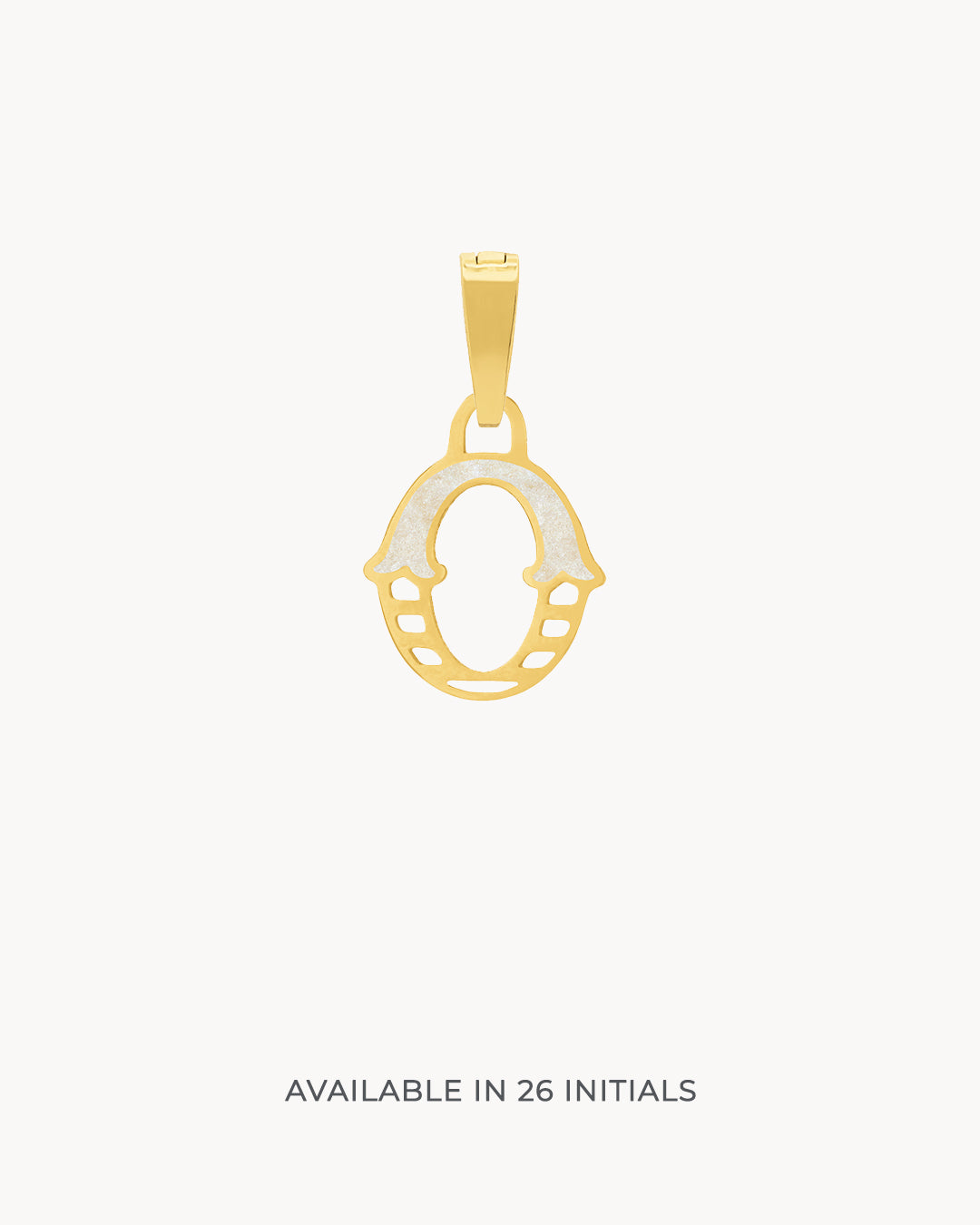 O Pendentif Initiales