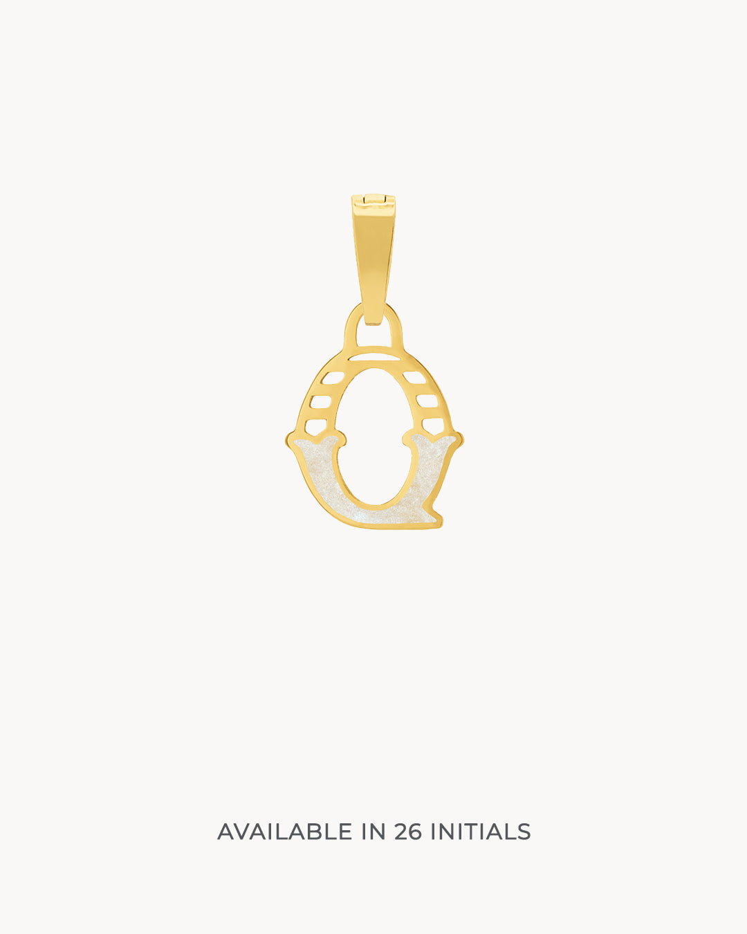 Q Pendentif Initiales