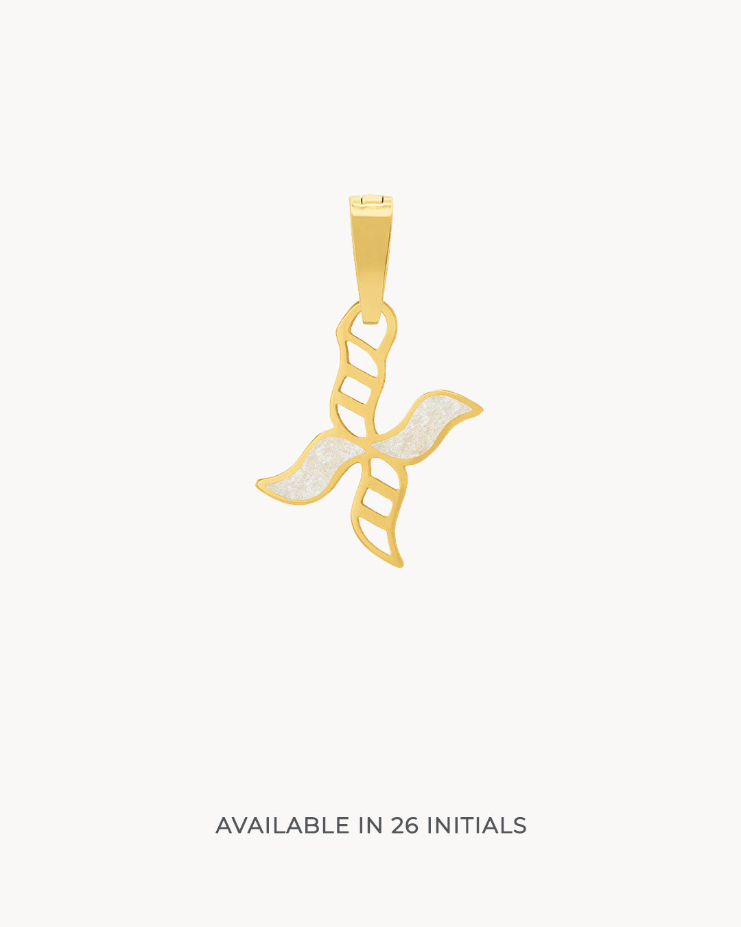 X Pendentif Initiales