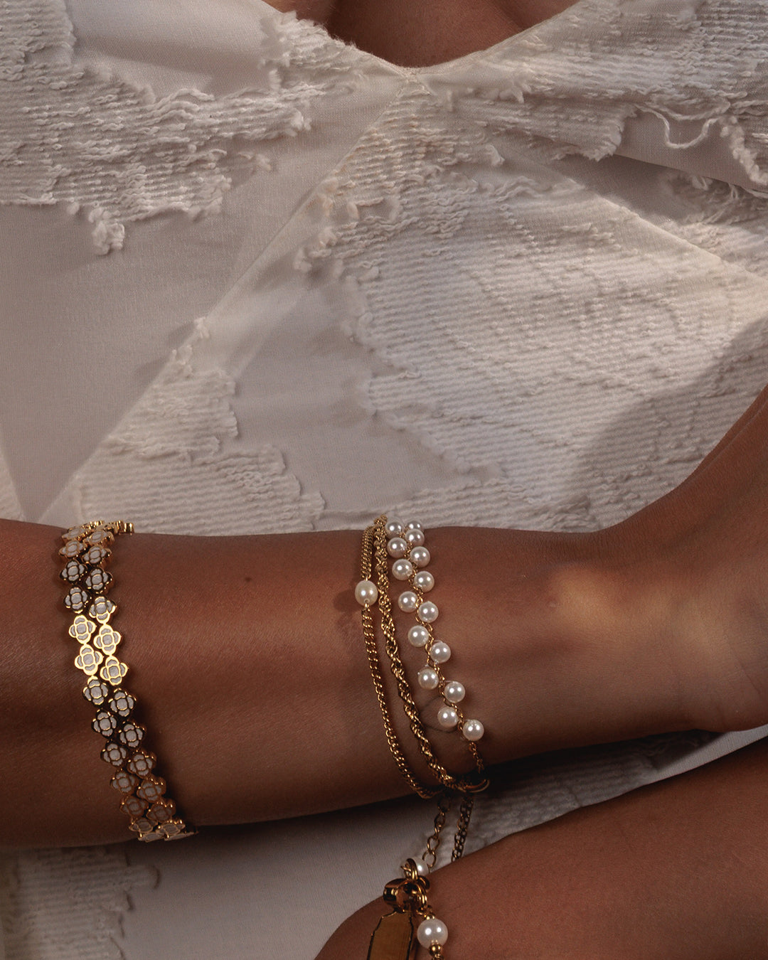 Bracelet Corde Perle Intemporelle