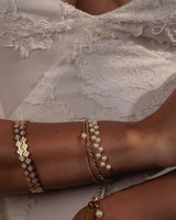 Bracelet Corde Perle Intemporelle