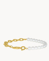 Bracelet Charm Audacieuse Perle Intemporelle