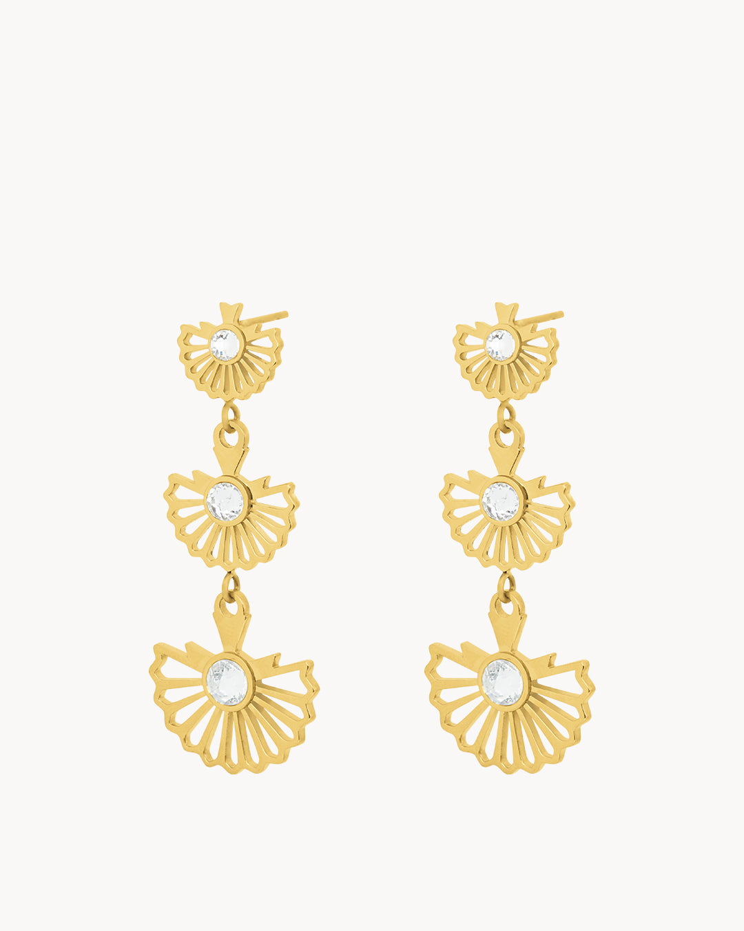 Boucles d'oreille  Pendantes Brise