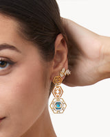 Boucles d'oreille  Pendantes  Audacieux Oeil Protecteur