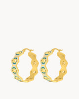 Boucles Creoles Audacieux Oeil Protecteur