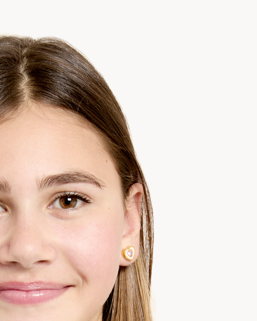 Boucles Clous Cœur de Joie