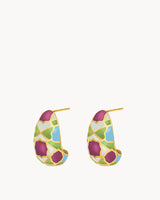 Boucles Cocon Mosaic Heritage Violet