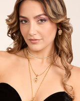 Pendentif Main de Fatma Violette, Intuition