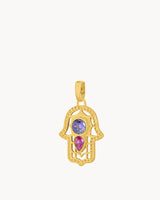 Pendentif Main de Fatma Violette, Intuition