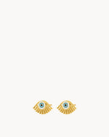 Boucles Clous Oeil Bleu
