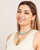 Pendentif Oeil Bleu