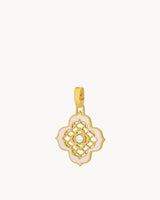 Pendentif Dentelle Rose Perle Intemporelle
