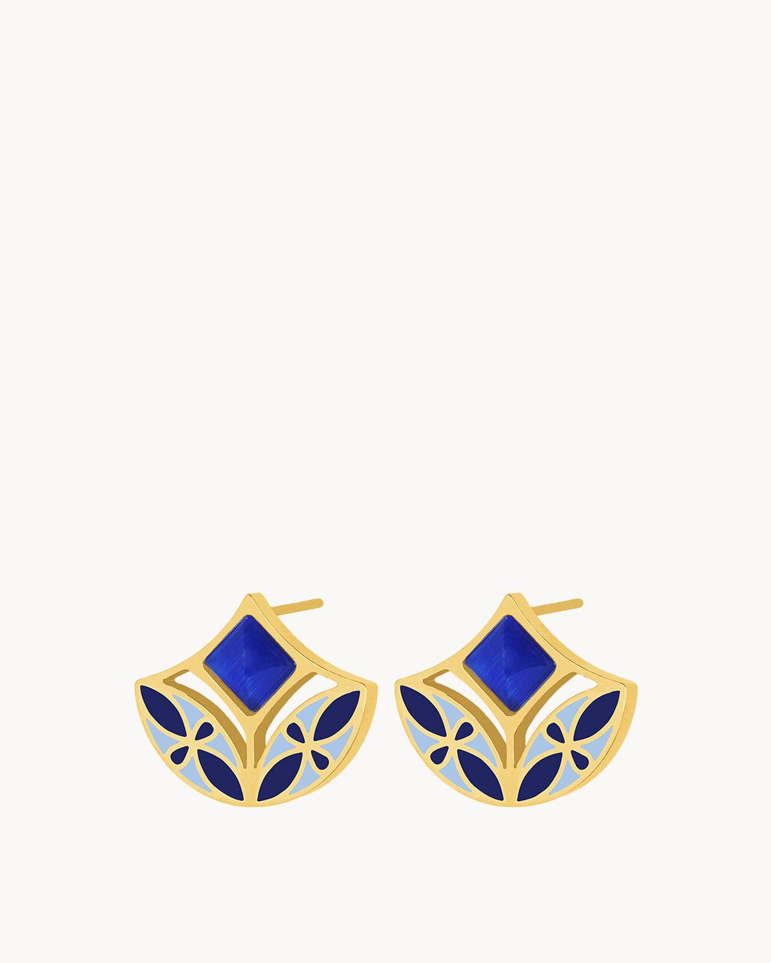 Boucles Clous Mosaic Baie Perseverance