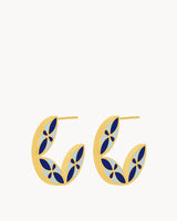 Boucles Creoles Reversibles Mosaic Baie