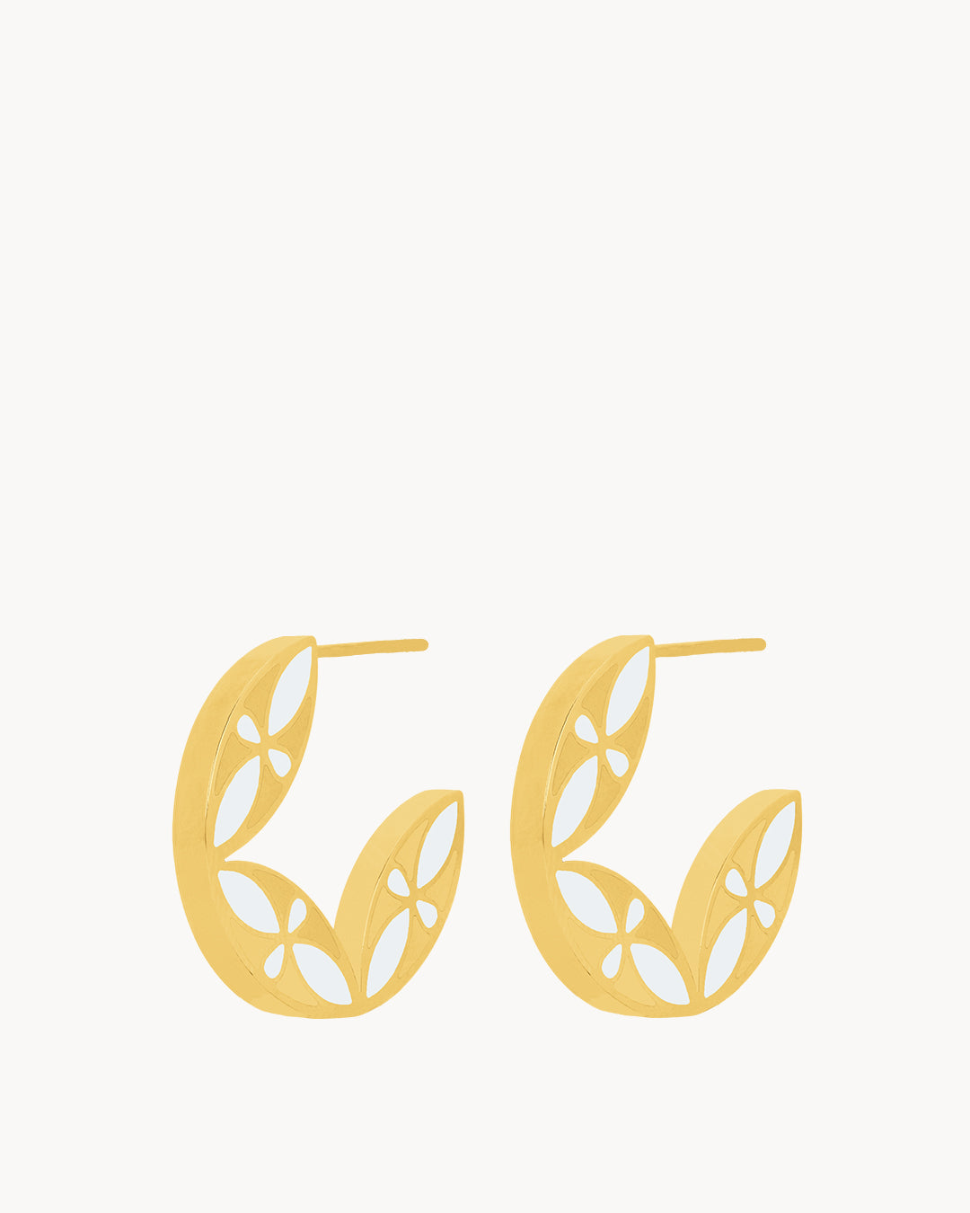 Boucles Creoles Reversibles Mosaic Baie