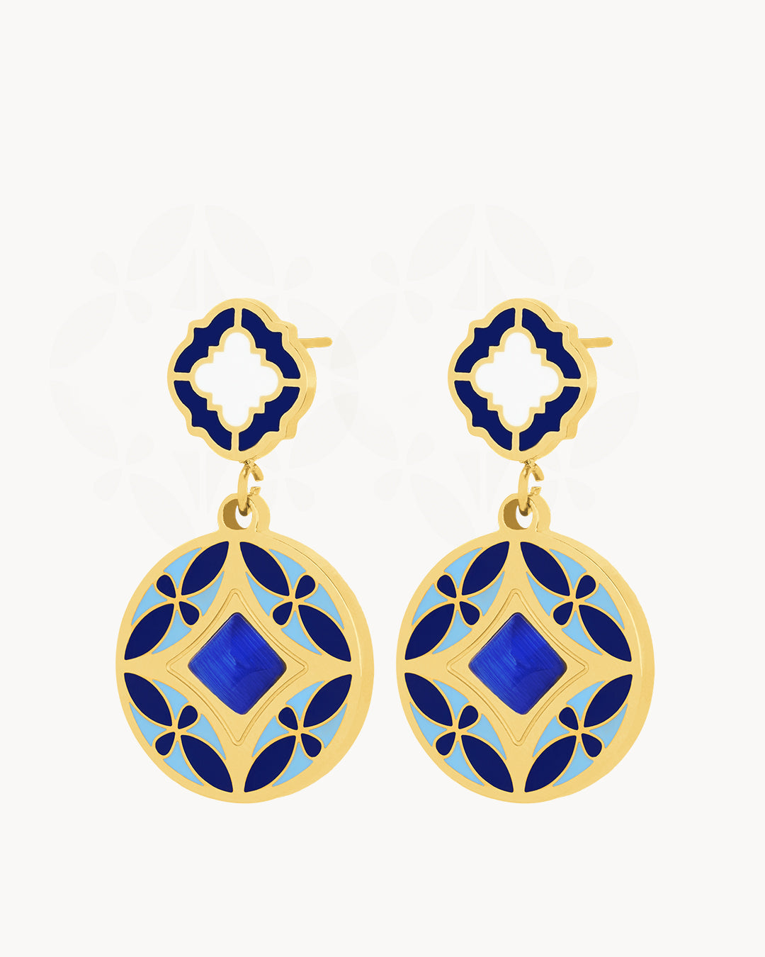 Boucles d'oreille  Pendantes  Mosaic Baie Perseverance
