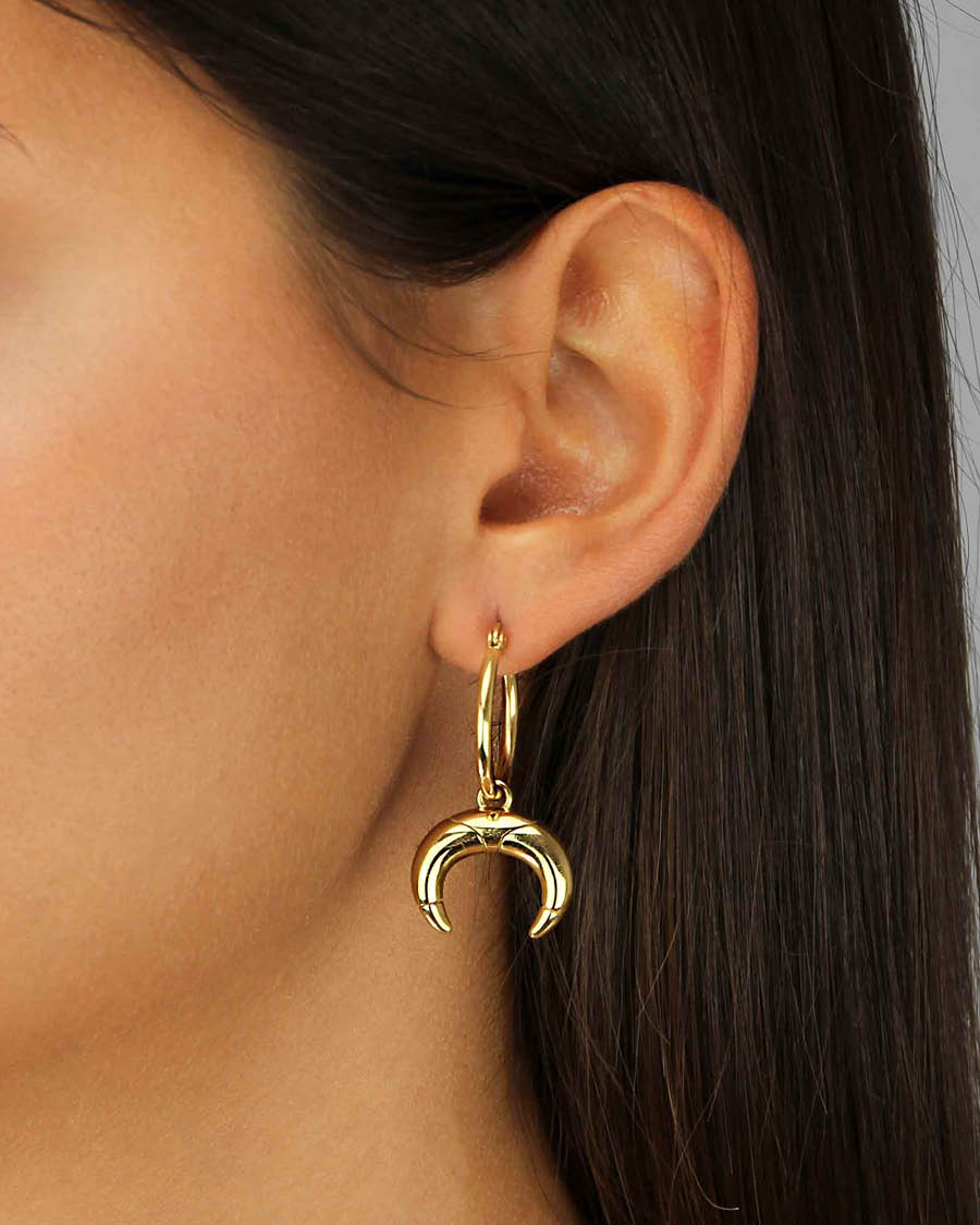 Pendentif Double Croissant
