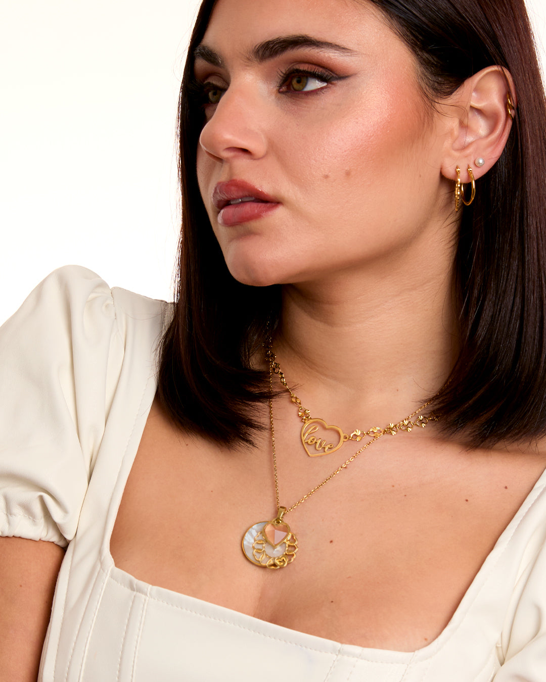 Pendentif Coeur Ajoure
