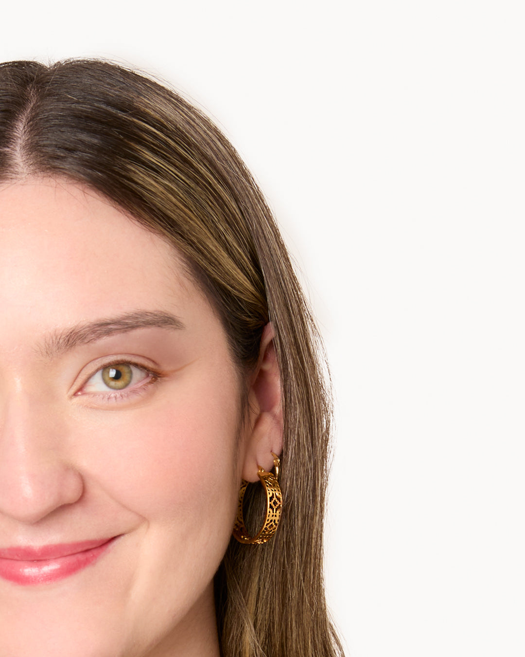 Boucles Creoles Dentelle Grandes
