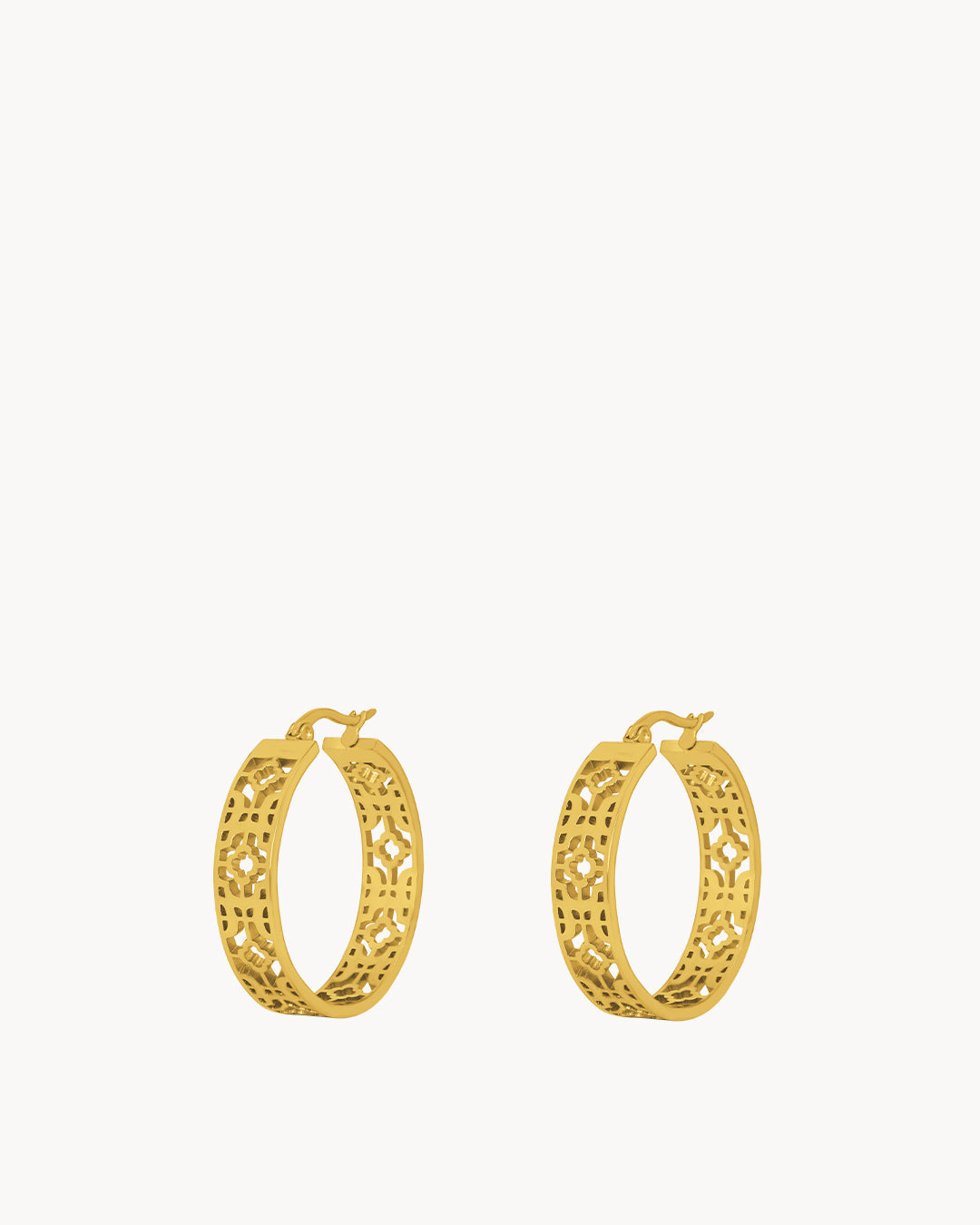 Boucles Creoles Dentelle