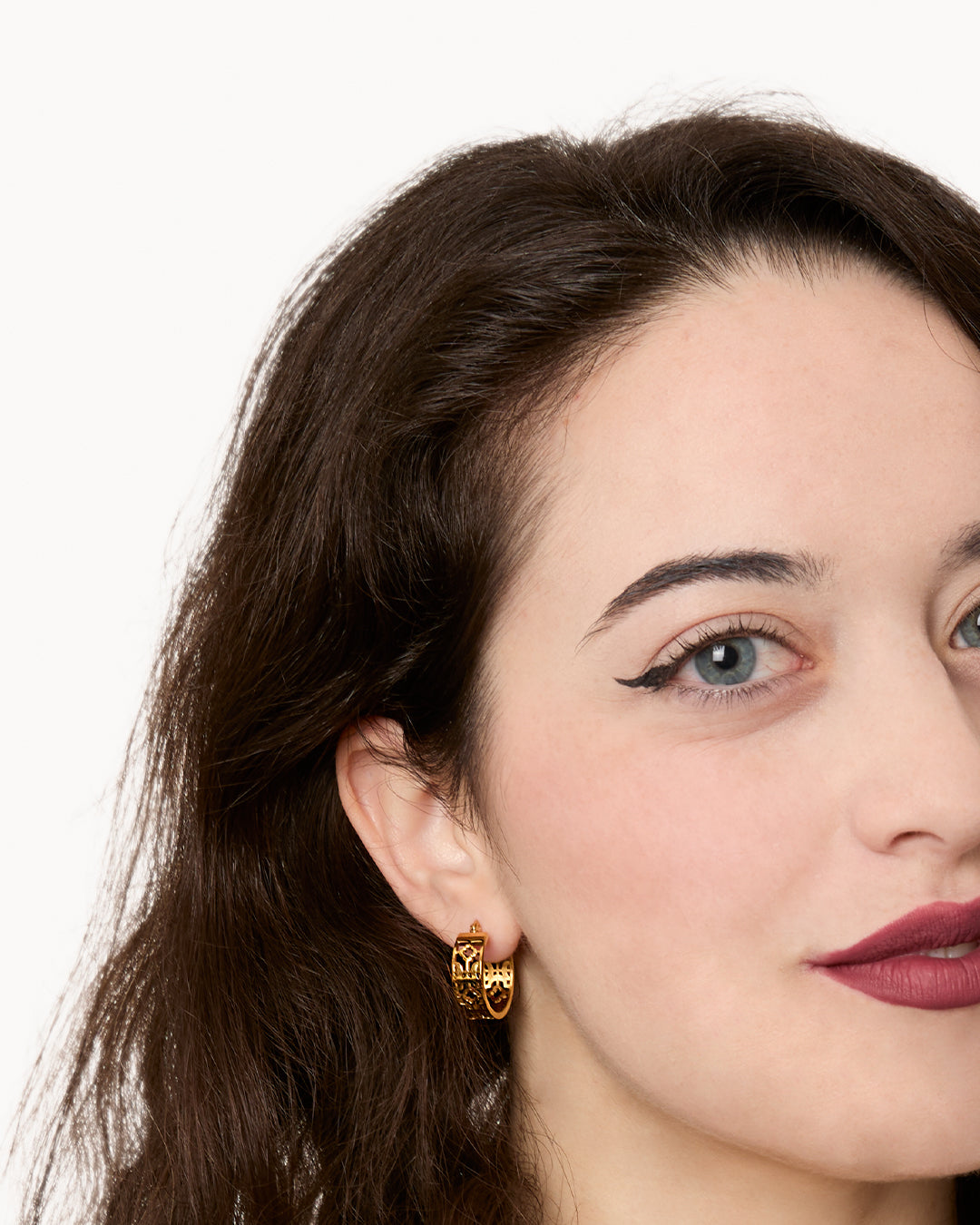 Boucles Creoles Dentelle