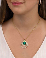 Mini Pendentif Etoile Halo Cercle
