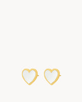 Boucles Clous Heurtoir Coeur Protecteur
