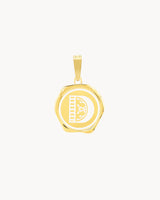 D Pendentif Sceau Initiales