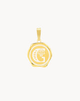G Pendentif Sceau Initiales