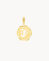 J Pendentif Sceau Initiales