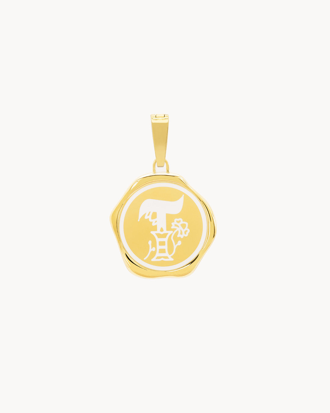 T Pendentif Sceau Initiales