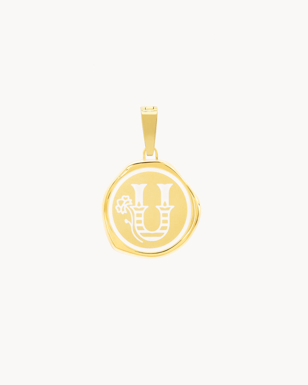 U Pendentif Sceau Initiales