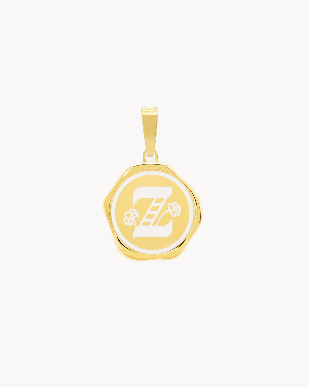 Z Pendentif Sceau Initiales