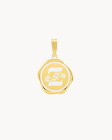 Z Pendentif Sceau Initiales