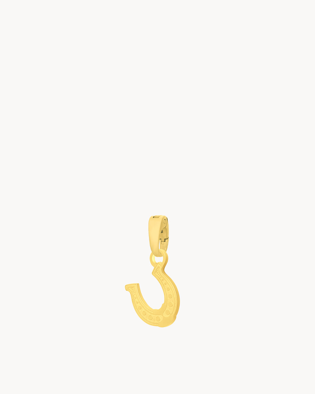 Pendentif fer à cheval porte-bonheur