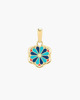 Pendentif Bleu Mosaic Notre Dame