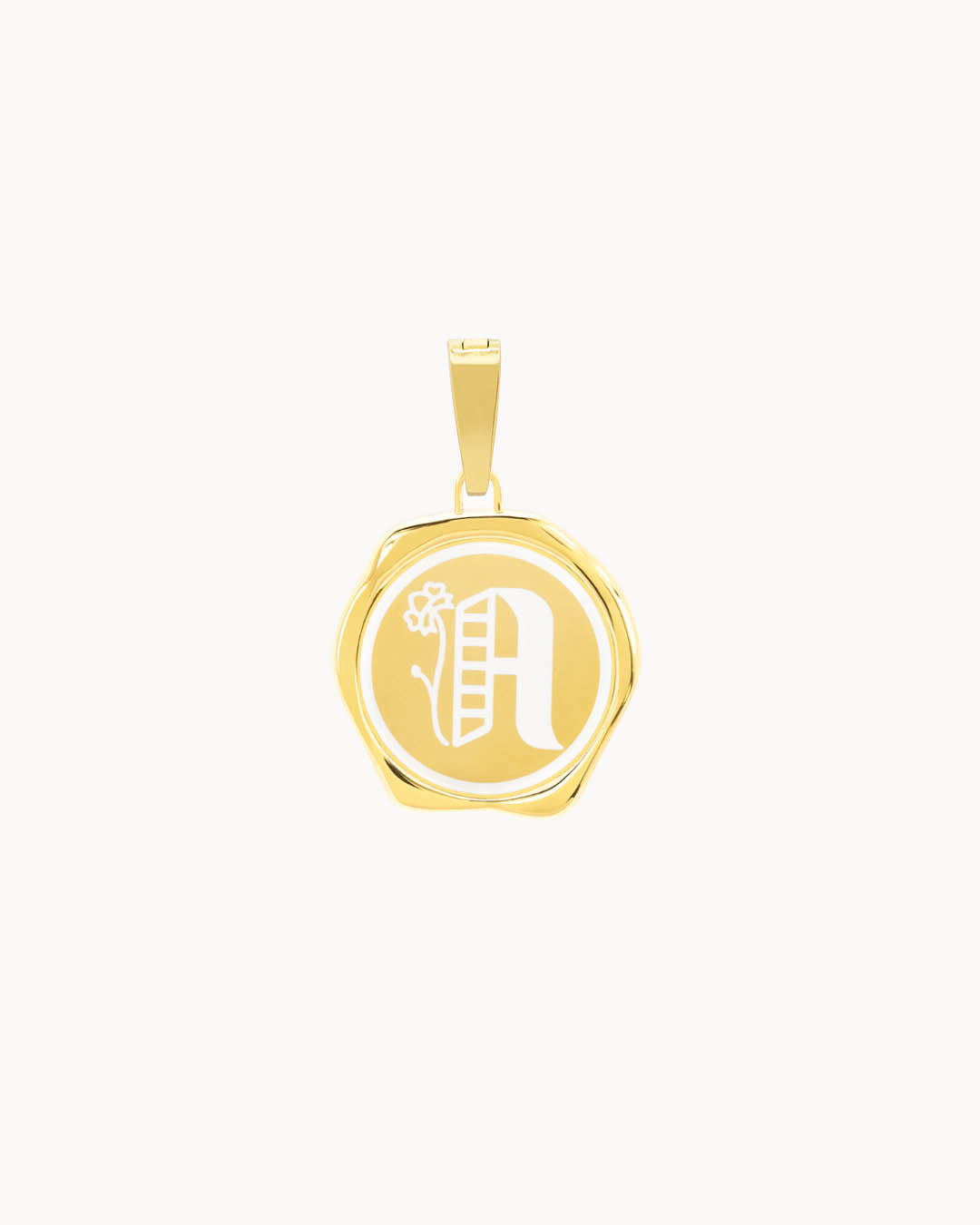 A Pendentif Sceau Initiales