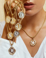 W Pendentif Sceau Initiales